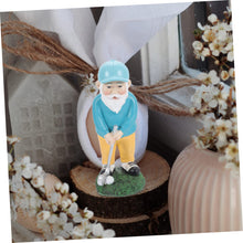Load image into Gallery viewer, FUNOMOCYA Golf Gnome Garden Ornament Resin Gnome Statue Unique Home Decor Garden Decorations