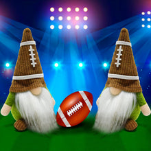 Load image into Gallery viewer, Vytina Little Football Rugby Gnomes Plush Ornaments Cute Swedish Tomte Nisse Dwarf Gnome Doll Sports Game Fans Gifts Tiered Tray Home Decoration
