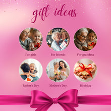 Load image into Gallery viewer, Dcmkimilv Garden Outdoor Decor Statues Figurine Solar Lights Stakes, Gifts for Mom,Patio Balcony Yard Lawn Ornament Decor,Waterproof Decorative Lights,Year-Round Delight