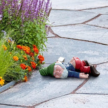 Load image into Gallery viewer, brableewear Funny Drunk Garden Gnome Creative Drunken Dwarf Statue Decoration Naughty Garden Gnome Sculpture Figurines for Outdoor Indoor