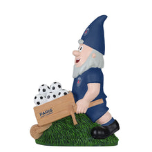 Load image into Gallery viewer, FOCO Offically Licenced Paris Saint-Germain FC Wheelbarrow Gnome