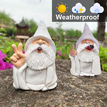 Load image into Gallery viewer, Lethogety Funny Garden Gnomes Outdoor Statues, 5.9 Inch Creative Smoking Dwarf Resin Sculpture Decoration for Home Indoor or Lawn Patio Outside Yard Decor Housewarming Halloween Christmas Garden Gift