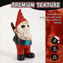 Load image into Gallery viewer, EQTGI Garden Gnomes Outdoor Santa Claus Gnomes Horror Gnome Figurine for Christmas Home Yard Lawn Decor