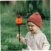 Load image into Gallery viewer, Ciieeo Sturdy Solar Pumpkin Stake Lamp Outdoor Garden Halloween Decor Long-Life Easy Install Solar Yard Lighting