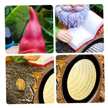 Load image into Gallery viewer, Toyvian Lawn Solar Lamp Garden Dwarf Statue Solar Powered Outdoor Light for Decoration Charming Resin Gnome Sculpture for Garden Courtyard and Patio