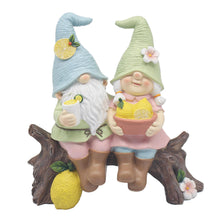 Load image into Gallery viewer, Lesser & Pavey Lemon Garden Gnome Figurines Statues For Home Decor | Ideal Ornaments Friendship Gifts For Women & Men | Lovely Table Centerpiece & Living Room Accessories