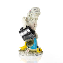 Load image into Gallery viewer, Garden Mile Solar Powered Garden Ornament - Girl with Watering Can Statue Large Durable Resin Garden Decoration LED Lights Decor for Patio, Flowerbed, Balcony, Mum Birthday Gifts, Gardening Gifts