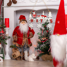 Load image into Gallery viewer, Thyonta 3 Pcs Wooden Christmas Ornaments Santa Snowman Reindeer Hanging Decorations with Hollow Design Crafted for Indoor Use Enhance Festive Atmosphere in Home & Dining Spaces