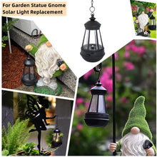 Load image into Gallery viewer, Solar Gnome Light Replacement - Plastic Solar Hanging LED Lantern for Outdoor DIY Fairy Garden Decor