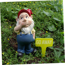 Load image into Gallery viewer, Mipcase Elf Ornaments Set Garden Gnomes Outdoor Decor 2pcs Small Gnome Statue for Yard for Home