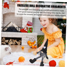 Load image into Gallery viewer, OUNONA Festival Gnome Doll Ornament Gnome Decor for Home Unique Party Decoration Chic Hanging Design for Weddings Year Celebrations