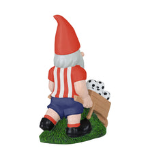 Load image into Gallery viewer, FOCO Offically Licenced Atletico Madrid FC Wheelbarrow Gnome