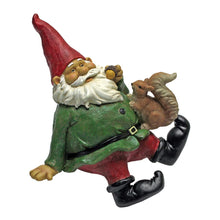 Load image into Gallery viewer, Garden Gnome Statue - Osbert the Garden Gnome Shelf Sitter - Outdoor Garden Gnomes - Funny Lawn Gnome Statues