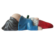 Load image into Gallery viewer, World of Wonders Bottom's Up Passed Out Funny Drunk Gnome Garden Figurine Statue Novelty Gift & Collectible Suitable for Humorous Outdoor Patio Lawn Decor