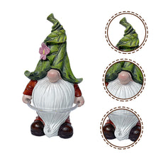 Load image into Gallery viewer, Happyyami Solar Garden Dwarf Statue Outdoor Resin Lawn Lamp Unique Lighting Atmosphere Energy-Saving Solar Powered Design for Decoration and Landscape Enhancement