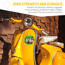 Load image into Gallery viewer, Vinyl Stickers (Set of 2) 10cm - ny Garden Gnome Men Decals for Laptops,Tablets,Luggage,Scrap Booking,Fridges, 14596