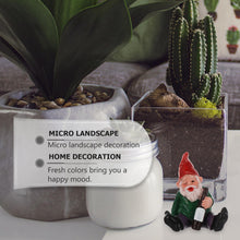 Load image into Gallery viewer, Happyyami 1pc Dwarf Ornaments Gnome Garden Accessories Funny Garden Figurine Mini Gnome Collectible Lawn Statues Miniture Decoration Out Door Decor Doll Artwork Lovely Gnome Statue Resin