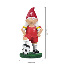 Load image into Gallery viewer, FOCO Official Liverpool FC Female Football Garden Gnome