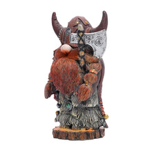 Load image into Gallery viewer, Voiakiu Garden Statue - Victor Axe Warrior Dwarf GNOME Outdoor Garden Decoration Viking Axe Warrior Sculpture Ornaments