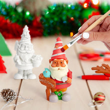 Load image into Gallery viewer, 2-Pack of Garden Gnome Paint Your Own, Polyresin, 13 cm