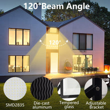 Load image into Gallery viewer, Loyal 100W LED Floodlight, 3000K Warm White 10000LM Outdoor Security Light, IP65 Waterproof Wall Light, Spot Lighting for Garden, Garage, Playground, Patio
