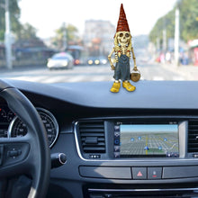 Load image into Gallery viewer, Bexdug Skeleton Garden Gnomes,The Day of The Dead Skeleton Couple,Dog Resin Sculpture Resin Figurine,Yard Art Home Decor Shelf Decoration.