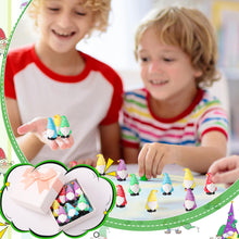 Load image into Gallery viewer, DoubleFill 50 Pcs Mini Gnomes Tiny Figures Miniature Gnomes Fairy Gifts Statues Tiny Figurines for Landscape Outdoor Patio Yard for Spring Easter Garden Accessories Gifts Fairy Goodie Bag