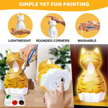 Load image into Gallery viewer, ICHOWHO Paint Your Own Cat Lamp Kit, Painting Cat Light Tools, 3D Handmade Night Light Toys,Arts and Crafts for Kids, Arts and Crafts for Kids Age 6-12 Creative Painting Gifts for Girls Boys Birthday