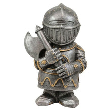 Load image into Gallery viewer, Knight Gnomes Guard Garden Gnome Ornaments Outdoor Medieval Crusader Knight Suit Statue Waterproof Resin Ornament for Yard Lawn Garden Decorations (C)