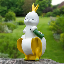 Load image into Gallery viewer, RALIYATX Banana Animals, Funny Banana Animals Banana Garden Ornaments,Creative Resin Garden Gnomes Funny Statues for Home Patio Yard Office - Banana Dolphin