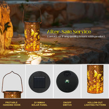 Load image into Gallery viewer, Birthday Gifts for Women, Solar Garden Ornaments Outdoot Butterfly Solar Lanterns Garden Decorations Lights, Perfect Butterfly Gifts for Women Mum Grandma, Birthday Presents Unique