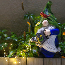 Load image into Gallery viewer, AIGEL Garden Gnomes Statues,Solar Garden Statue Outdoor Decor,Large Gnomes with Solar Light,Standing Statue for Patio,Lawn,Yard Art Decoration, Figurine Ornament Gift
