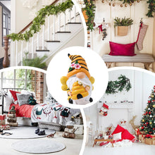 Load image into Gallery viewer, Ungtyb Bee Gnome Statue, Garden Bee Gnome, Resin Gnome Sculpture, Extravagant Bee Gnome Figurine, Perfect for Garden and Patio Decor (1 Piece)