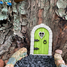 Load image into Gallery viewer, Mllkcao Garden Ornaments Outdoor DIY Miniature Gnome Home Window and Door for Trees Yard Garden Sculpture Decor Kids Interactive Games