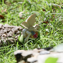 Load image into Gallery viewer, A.F.N.A.L Fairy Outdoor Statue with Solar Light Garden Decoration Gift for Patio, Porch & Lawn, Waterproof Resin Sculpture Sleeping Fairy Figurine Ornament, 7.6" x 4.5" x 4.1"