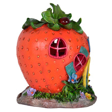 Load image into Gallery viewer, XSS Solar Powered Strawberry Café LED Garden Ornament Patio Outdoor Decoration Light