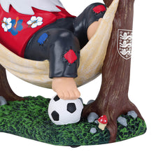 Load image into Gallery viewer, FOCO Officially Licensed Football Hammock Garden Gnome (England)