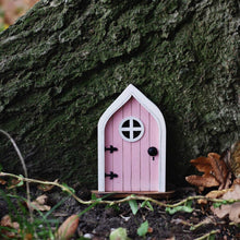 Load image into Gallery viewer, Mllkcao Garden Ornaments Outdoor Door and Window Pendant Crafts Outdoor Elves Dwarf Courtyard Garden Tree Decoration Pink