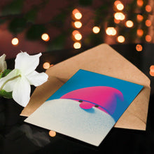 Load image into Gallery viewer, Wee Blue Coo Santa Gonk Gnome Pink Blue Fun Xmas For Child Kids Christmas Card
