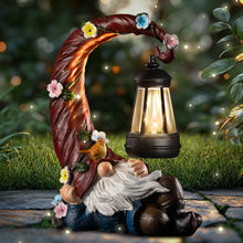 Load image into Gallery viewer, twinbling Garden Gnomes Outdoor Statues with Solar Light Funny Gnome Decor Gifts for Women Mom Gnomes Decorations for Home Patio Lawn Yard Garden Decor