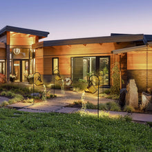 Load image into Gallery viewer, twoonto Solar Lights Garden Lamps, LED Watering Can Lights Star Shower Art Light with Bracket, Starry Fairy Night Light Decoration for Garden Patio Yard Flowerbed Parties Outdoor Pathway