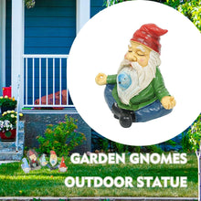 Load image into Gallery viewer, EraSpooky 6" Resin Gnomes Statues Outdoor Decor, Novelty Sculptures Yard Decorations Patio Lawn Ornament, Funny Holidays Garden Gifts