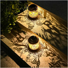 Load image into Gallery viewer, TIGGSY 2 Pack Gnomes Solar Lanterns Outdoor Waterproof,Hanging Solar Lights Gnome Gifts for Women Metal LED Decorative Light for Yard,Patio,Lawn,Tabletop,Pathway,Landscape,Garden Gnomes Decor