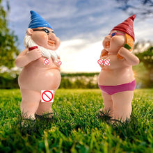 Load image into Gallery viewer, YiMOO Garden Gnomes Funny, Gardening Rude Novelty Unusual Gifts for Women Men Funny Garden Ornaments Outdoor Unusual