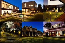 Load image into Gallery viewer, Ultrazar Solar Lights Outdoor Garden, 6 Pack Tall Solar Flickering Dancing Flame Lights, IP65 Waterproof Solar Torch Lights Landscape Lighting Auto On/Off for Garden Patio Yard Pathway Lawn