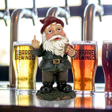 Load image into Gallery viewer, Design Toscano QL1530771 Foul Finger Tipsy Tim Gnome, Full Color Realistic