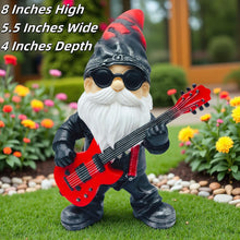 Load image into Gallery viewer, KEONSEN Funny Garden Gnomes Statues Yard Decorations Outdoor Garden Decor, 8” Hippie Gnomes Garden Statues, Patio, Lawn Ornament, Gardening Gifts for Women for Housewarming