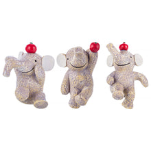 Load image into Gallery viewer, HomDSim Garden Statues Flowerpot Landscaping Tree-Hugger Fairy Plant Pot&Vase Hugger, Mini Decorative Climber Clingers (3Pack Elephant)