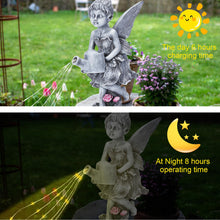 Load image into Gallery viewer, KATOOM Fairy Statue Solar Lights Outdoor Garden Statue Solar Garden Decor for Patio Yard Lawn Porch Pathway Art Decoration Housewarming Christmas Women Birthday Gift