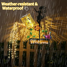 Load image into Gallery viewer, ZKLiLi Garden Solar Watering Can Light Outdoor Decorative, Waterproof Warm LED Light Decorations for Pathway Lawn Patio Courtyard